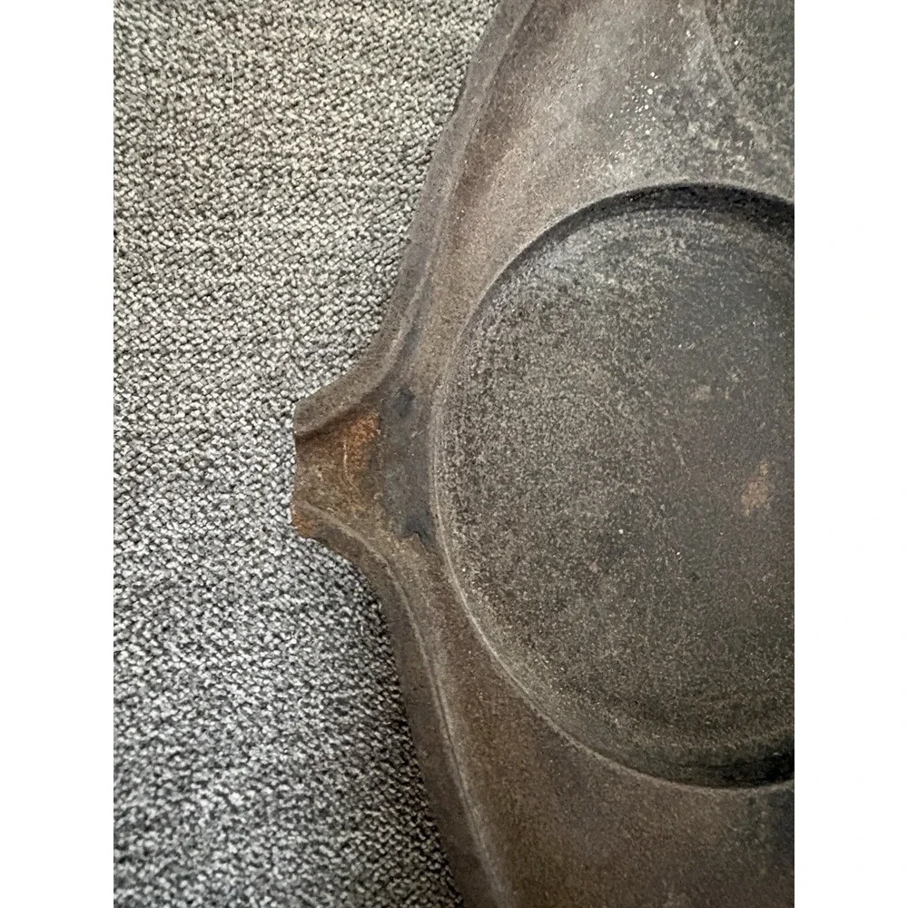JOTUL ~ Vintage Cast Iron PLETT Flat Pancake Pan‎ (9.5